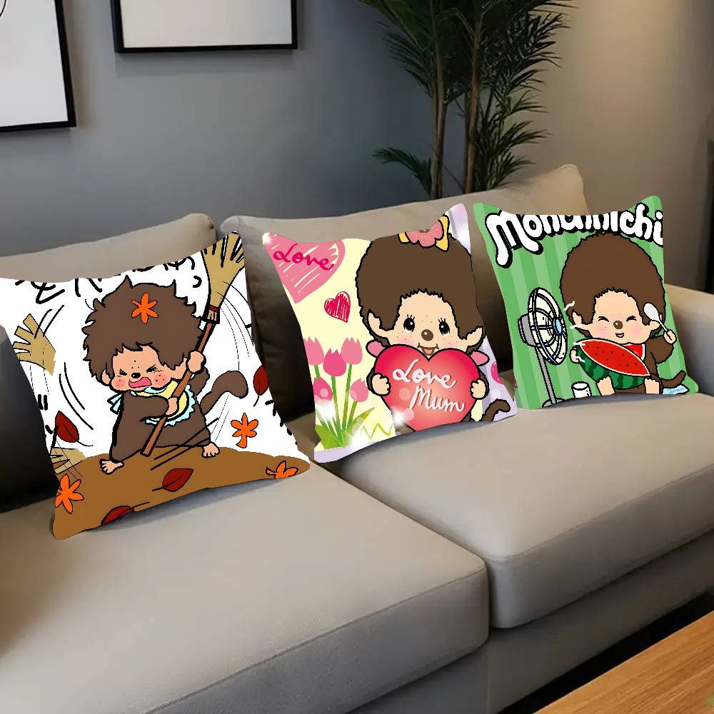 Home Fashion Textiles - Federa per cuscino M-Monchhichi con animazione