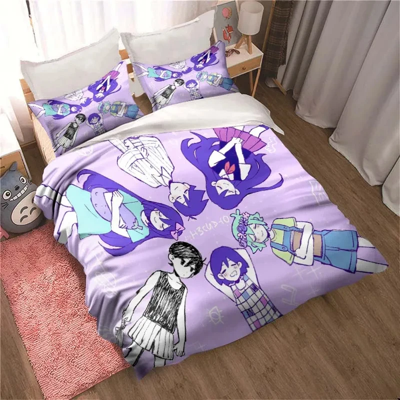 Home Fashion Textiles - Moda 3D Stampato Anime Omori Set