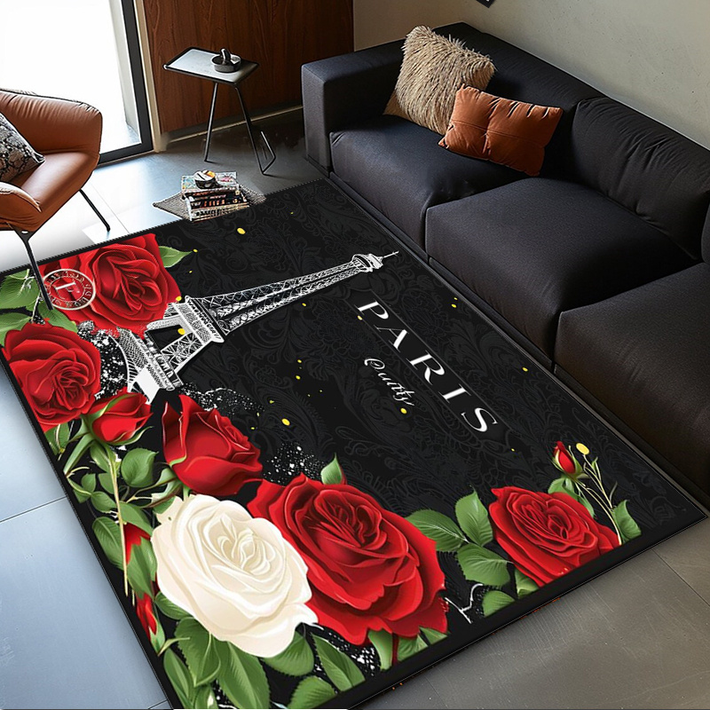 Tappeto romantico con rose del - Home Textiles Paris recensione e prezzo