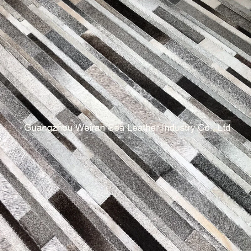 Tappeto Grigio in Pelle Bovina - Home Textiles Importers In Usa recensione e prezzo