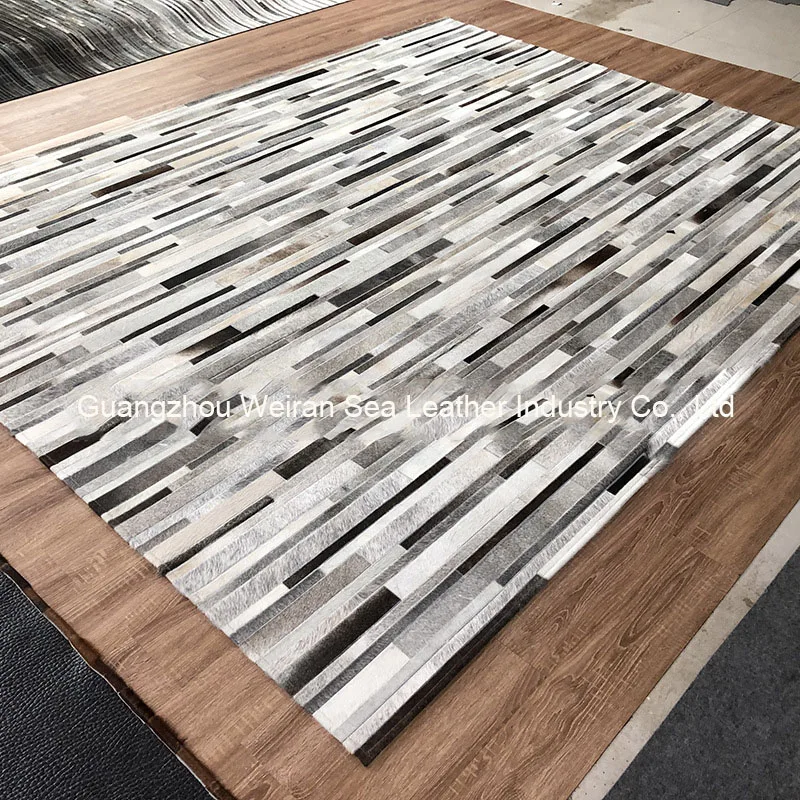Tappeto grigio patchwork in pe - Home Textiles Importers In Usa recensione e prezzo