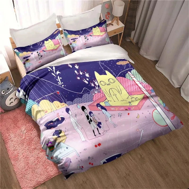 Moda 3D Stampato Anime Omori S - Home Fashion Textiles recensione e prezzo